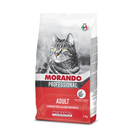 CIBO GATTO MORANDO 2 KG MANZO E POLLO