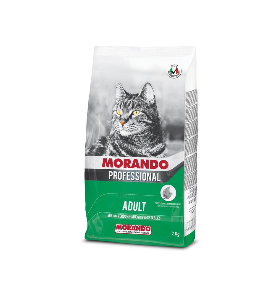 CIBO GATTO MORANDO 2 KG MIX VERDURE