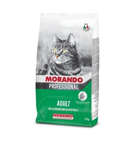 CIBO GATTO MORANDO 2 KG MIX VERDURE