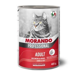 CIBO GATTO MORANDO LATT 405 G BOCCONC MANZO