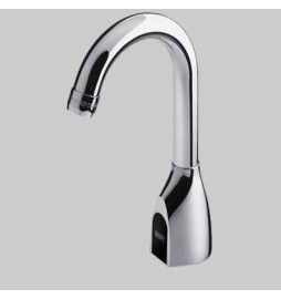 RUBINETTO LAVABO A FOTOCELLULA CANNA ALTA - Batterie 6 V