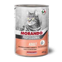 CIBO GATTO MORANDO LATT 405 G BOCCONC GAMB SALM