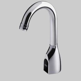 RUBINETTO LAVABO A FOTOCELLULA CANNA ALTA - Corrente 220 V