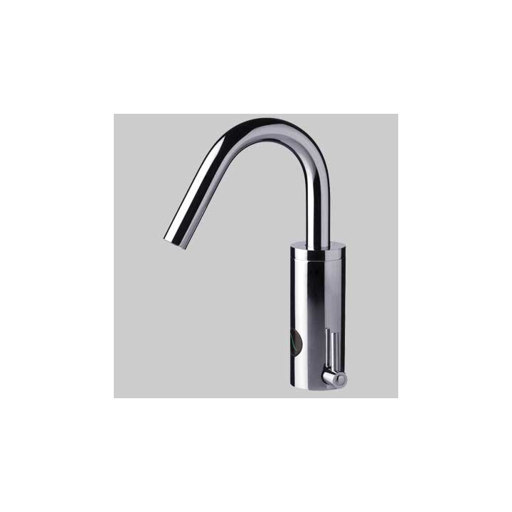 MISCELATORE LAVABO A FOTOCELLULA CANNA ALTA - Batterie 6 V