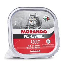 CIBO GATTO MORANDO VSC 100 G PATE MANZO