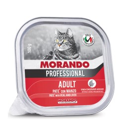 CIBO GATTO MORANDO VSC 100 G PATE MANZO