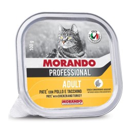 CIBO GATTO MORANDO VSC 100 G PATE POLLO TACCHIN