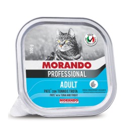 CIBO GATTO MORANDO VSC 100 G PATE TONNO E TROTA
