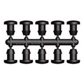 TAPPINI RIPARAZIONE (SET 10 PZ) Innesto 4,5 mm