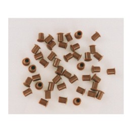 SC COPRIFORO PLASTICA MARRONE D 5 MM 50 PZ