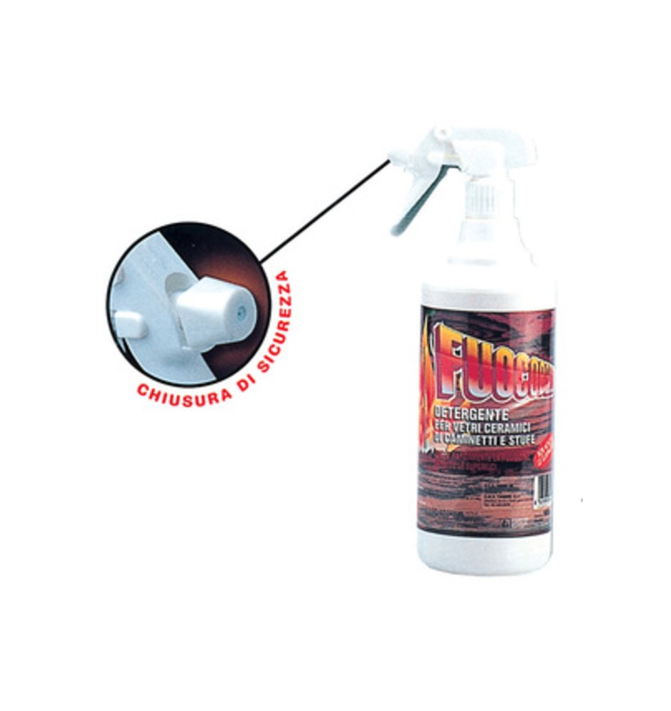 PULITORE P/VETRI STUFE E CAMINI FUOCOBELLO 750ML