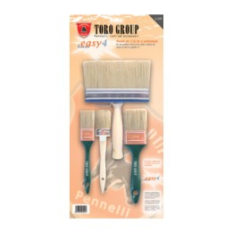 SET 4 PENNELLI SETOLA BIONDA EASY4 S/550