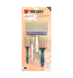 SET 4 PENNELLI SETOLA BIONDA EASY4 S/550