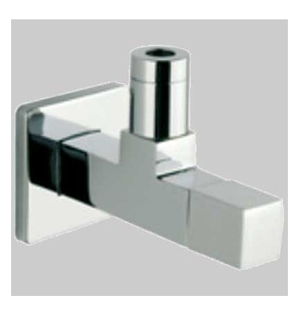 RUBINETTO FILTRO QUADRO PER ARREDAMENTO - 1/2x10 c/rosetta