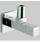 RUBINETTO FILTRO QUADRO PER ARREDAMENTO - 1/2x10 c/rosetta