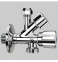 RUBINETTO COMBINATO SOTTOLAVABO E LAVATRICE - Ø 10 3/4x1/2