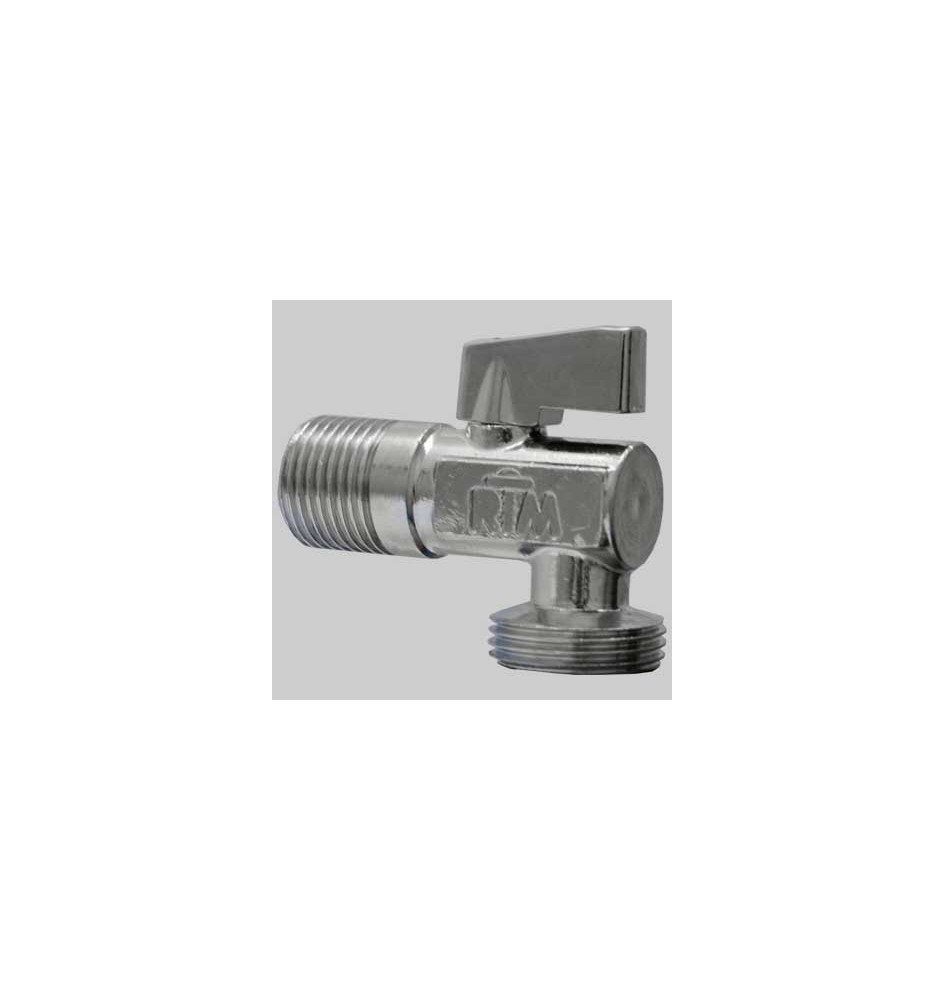 RUBINETTO LAVATRICE A SFERA - 1/2x3/4 c/rosetta