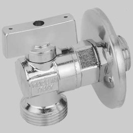 RUBINETTO LAVATRICE A SFERA 883 - 1/2x3/4 con rosone