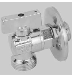 RUBINETTO LAVATRICE A SFERA 883 - 1/2x3/4 con rosone