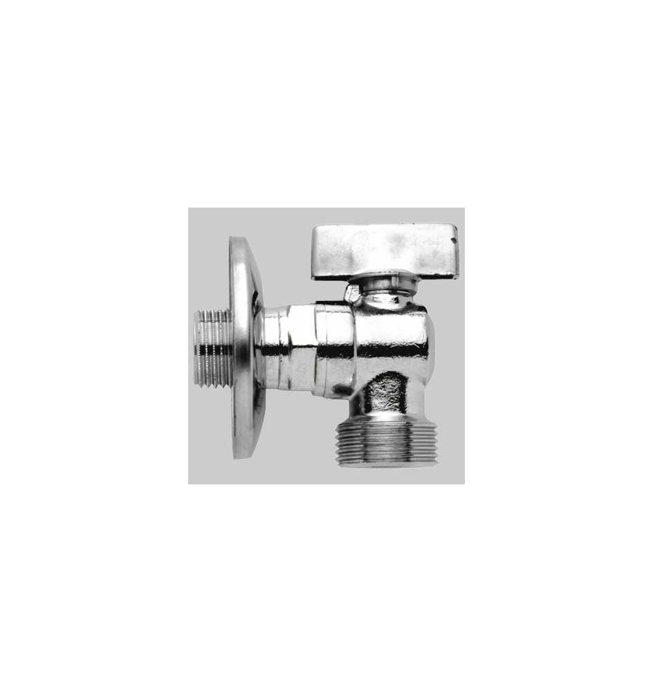 RUBINETTO LAVATRICE A SFERA LUXOR - 1/2x3/4 c/rosetta
