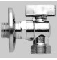 RUBINETTO LAVATRICE A SFERA LUXOR - 1/2x3/4 c/rosetta