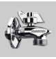 RUBINETTO LAVATRICE A SFERA SQUALO - 1/2x3/4 c/rosetta