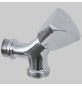 RUBINETTO PER LAVATRICE INCLINATO A VITONE - 1/2x3/4 cromato