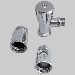 RUBINETTO SEMPLICE PER LAVATRICE CON DISTANZIATORE - 3/4