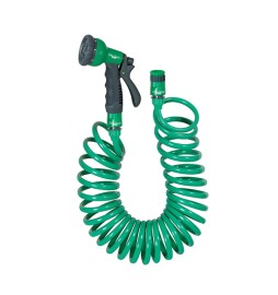 KIT TUBO SPIRALATO PISTOLA D'IRRIGAZIONE 12 mt