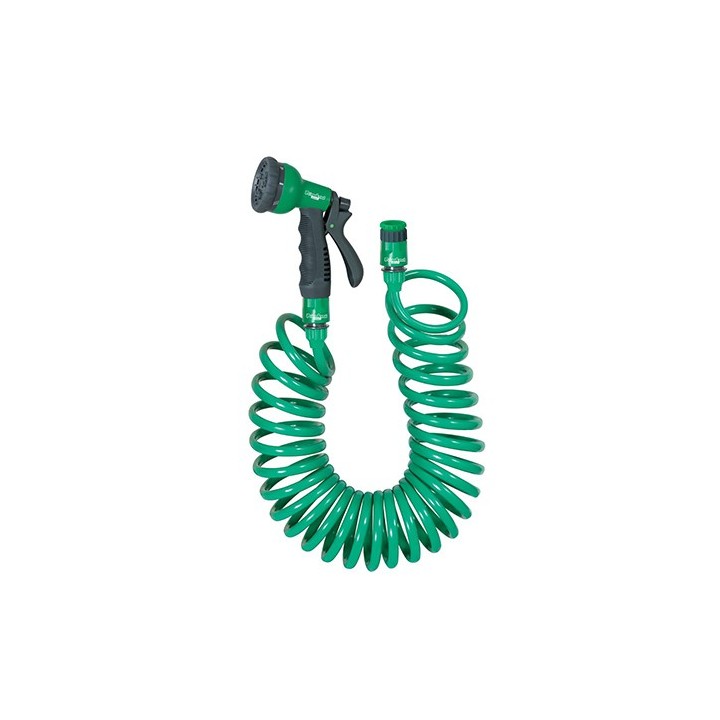 KIT TUBO SPIRALATO PISTOLA D'IRRIGAZIONE 12 mt