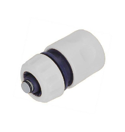 RACCORDO PORTAGOMMA BASIC PER TUBI 1/2" C/ACQUA BLOCK 1/2