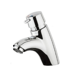 MISCELATORE LAVABO TEMPORIZZATO COASSIALE CON REGOLAZIONE TEMPO -
