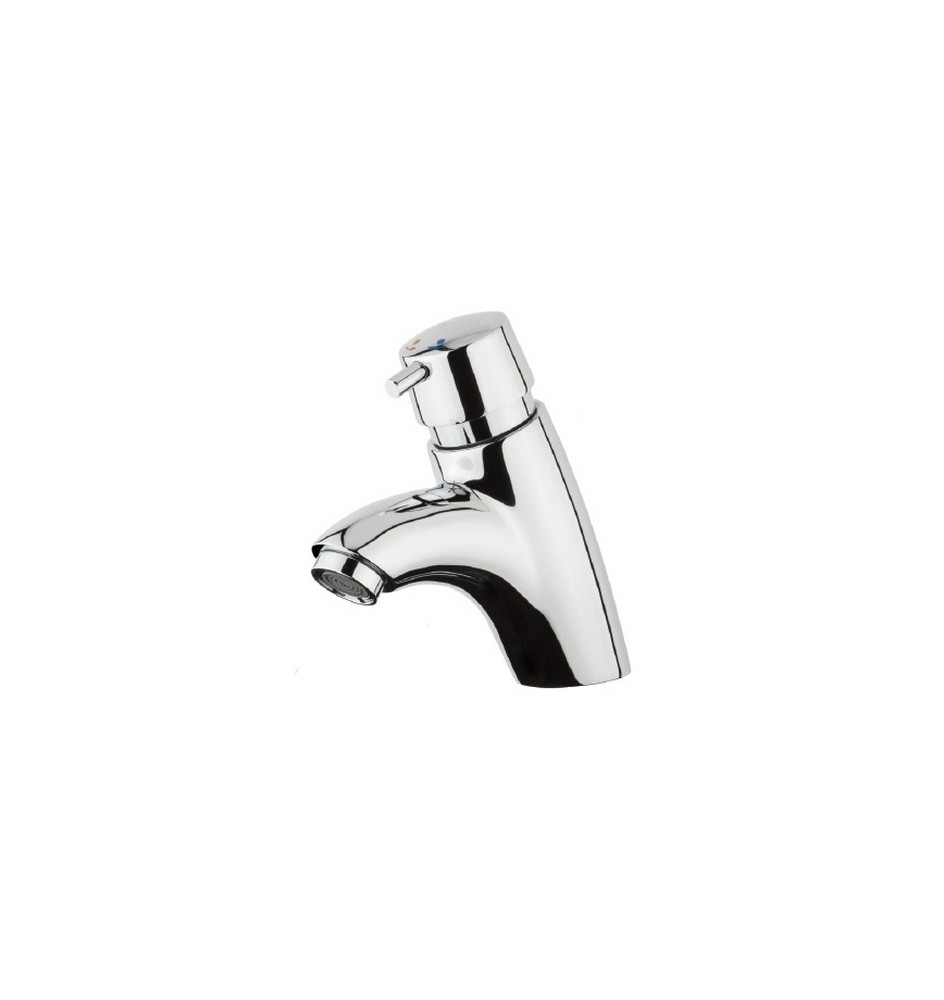 MISCELATORE LAVABO TEMPORIZZATO COASSIALE CON REGOLAZIONE TEMPO -
