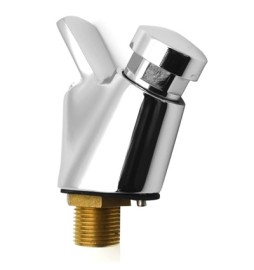 RUBINETTO PER FONTANELLA CON GETTO PARABOLICO REGOLABILE 3/8"