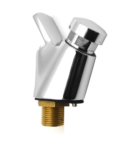 RUBINETTO PER FONTANELLA CON GETTO PARABOLICO REGOLABILE 3/8"