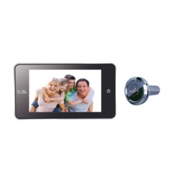 SPIONCINO 110 GRADI DIGITALE E0378 CROMO SAT. 4,0