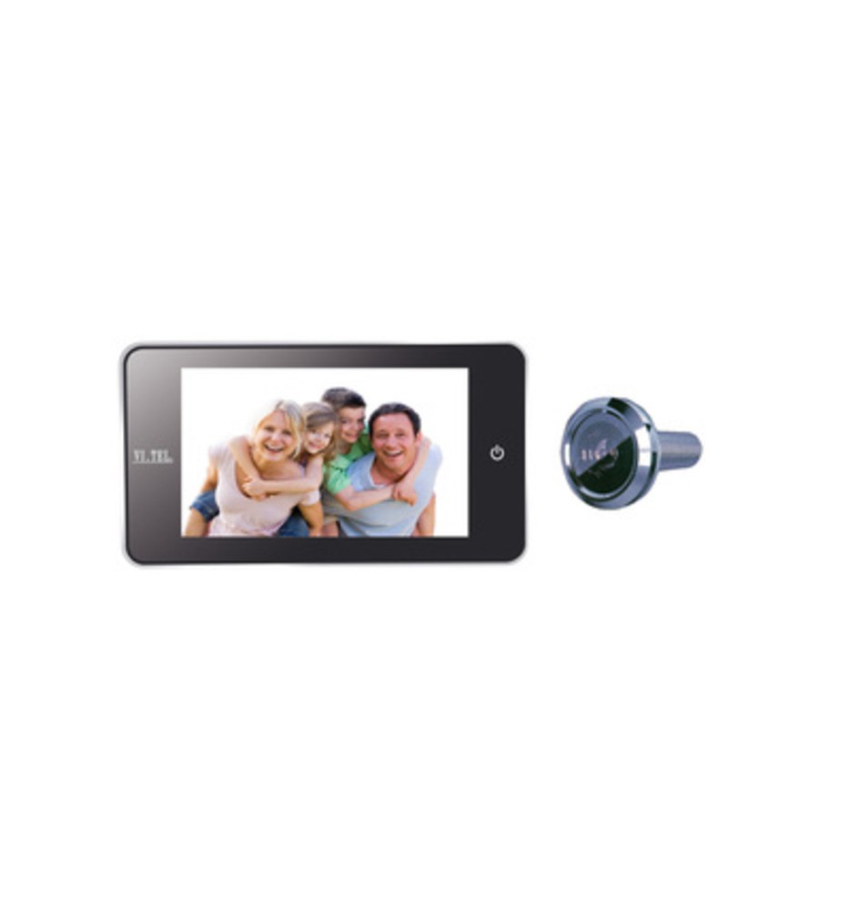 SPIONCINO 110 GRADI DIGITALE E0378 CROMO SAT. 4,0