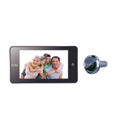 SPIONCINO 110 GRADI DIGITALE E0378 CROMO SAT. 4,0