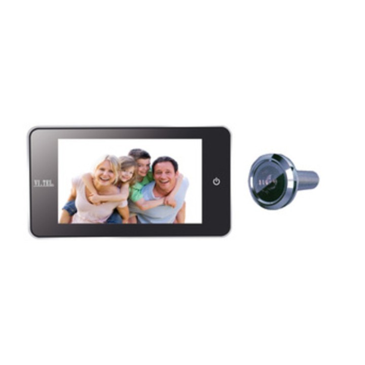 SPIONCINO 110 GRADI DIGITALE E0378 CROMO SAT. 4,0