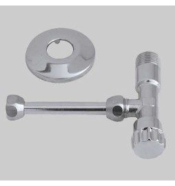RUBINETTO CON RACCORDO PER CASSETTE - 1/2x3/8 cm 15