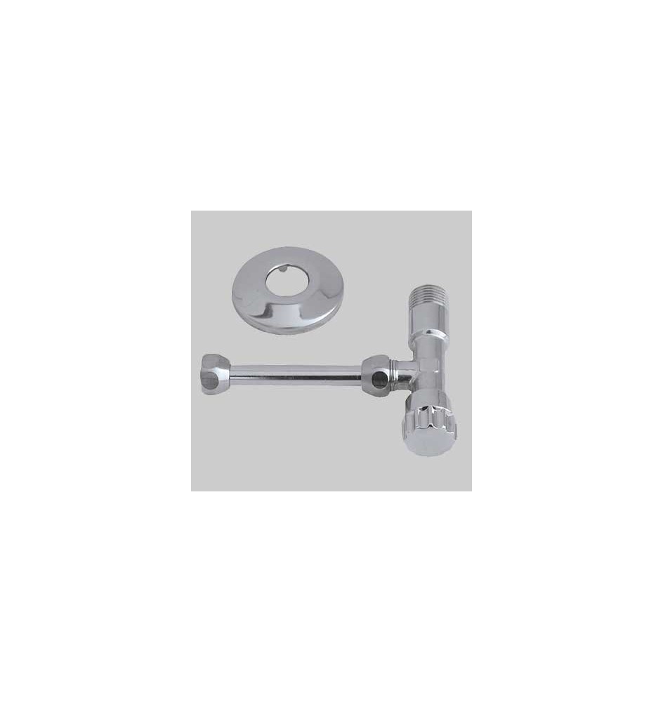 RUBINETTO CON RACCORDO PER CASSETTE - 1/2x3/8 cm 15