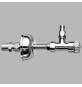 RUBINETTO PER CASSETTA UNA PROLUNGA - 1/2x3/8 cm 10