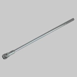 PROLUNGA IN TUBO RAME CON DADO CONICO Ø 10 - cm 40