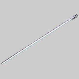 TUBO LISCIO CROMATO PER MISCELATORI CM 35 - Ø 10 M 10
