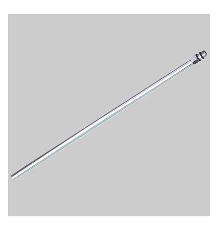 TUBO LISCIO CROMATO PER MISCELATORI CM 35 - Ø 10 M 10