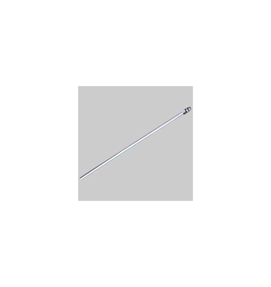 TUBO LISCIO CROMATO PER MISCELATORI CM 35 - Ø 10 M 12