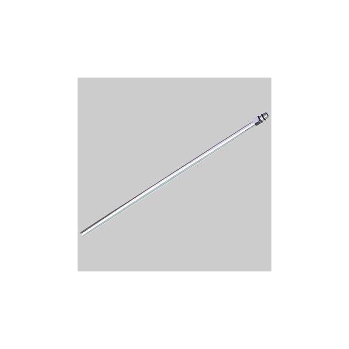TUBO LISCIO CROMATO PER MISCELATORI CM 35 - Ø 10 M 12