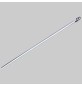 TUBO LISCIO CROMATO PER MISCELATORI CM 35 - Ø 10 M 12