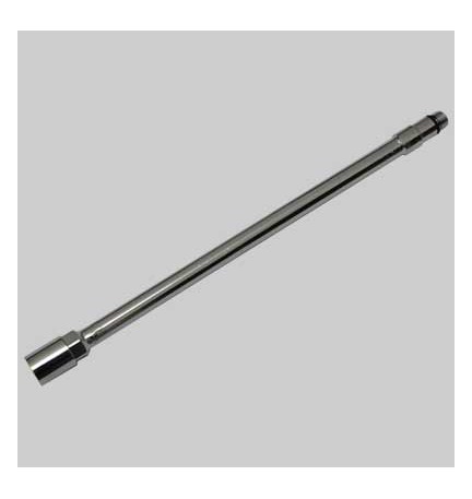 PROLUNGA RAME CROMATO PER DOCCIA ESTRAIBILE CUCINA - 15x1 Gir. + 8x1 M cm 19