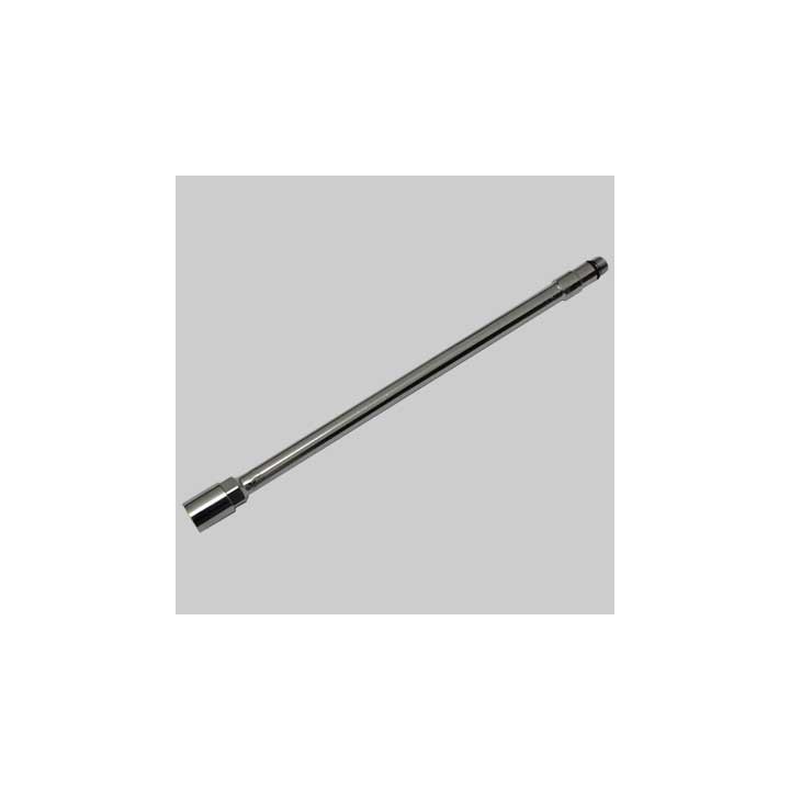 PROLUNGA RAME CROMATO PER DOCCIA ESTRAIBILE CUCINA - 15x1 Gir. + 10x1 M cm 19